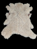 Bark tanned sheepskin 45 x 34 / dense wool 2/3 inch