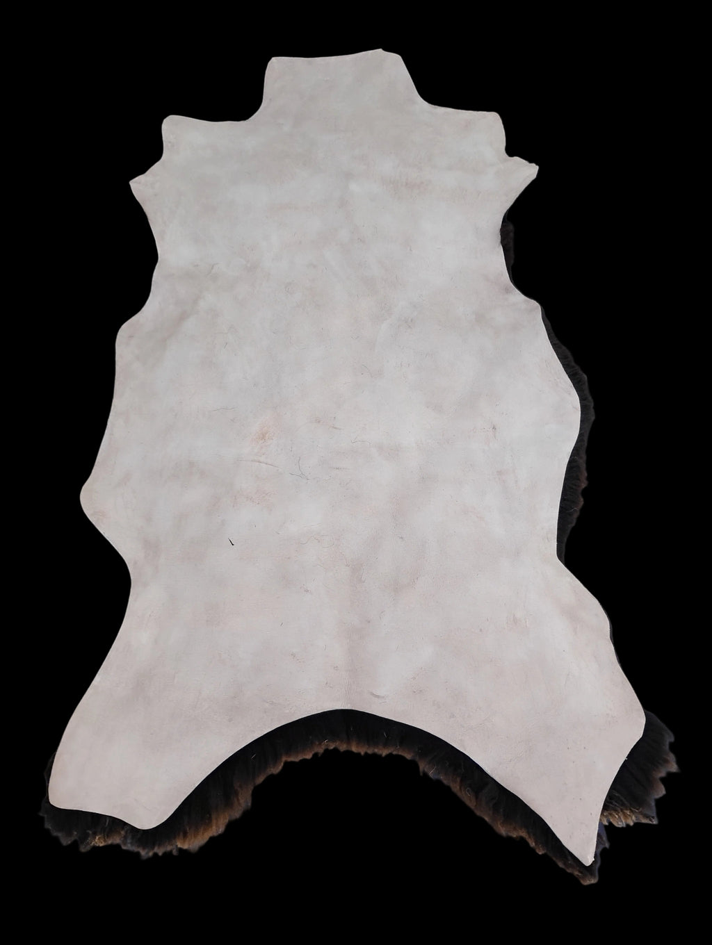 Bark tanned sheepskin 51 x 33 / wool 2.5 inch