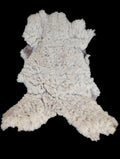 Bark tanned sheepskin 40 x 27 / wool 2.5 inch