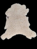 Bark tanned sheepskin 40 x 28 / dense soft wool 2.5/3 inch