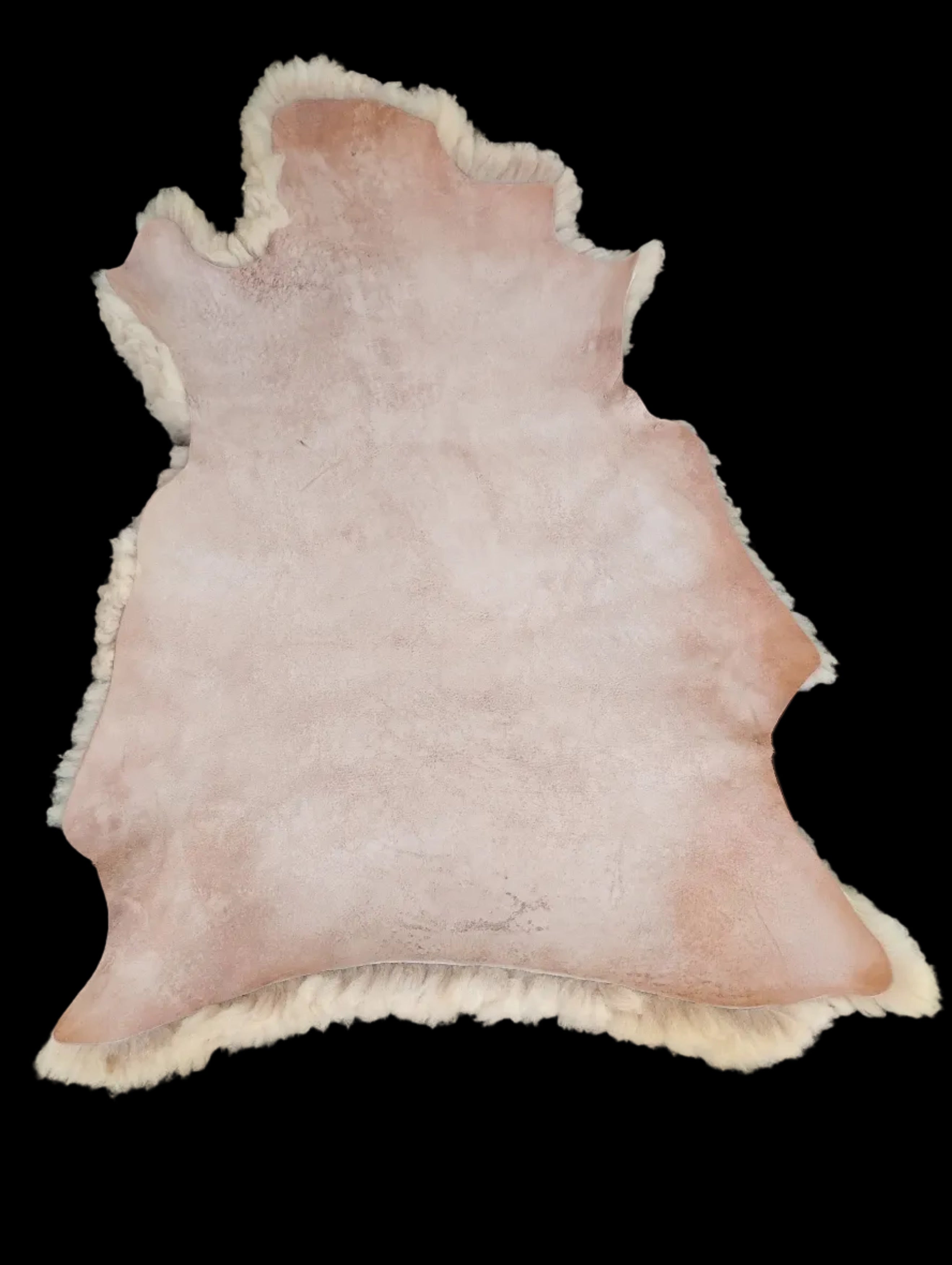 Bark tanned sheepskin 40 x 29 / dense wool