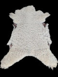 Bark tanned sheepskin 38 x 27 / soft dense wool