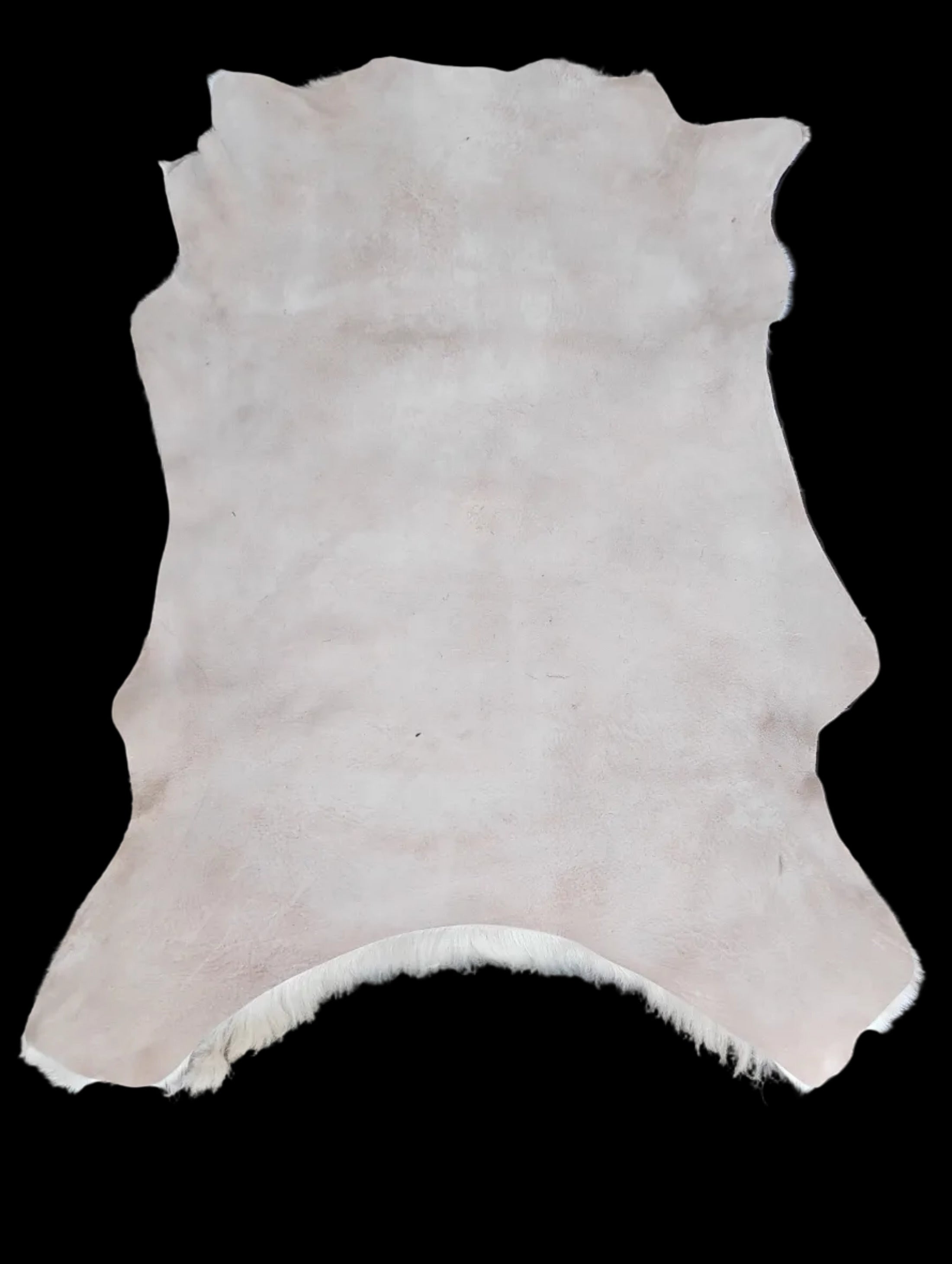 Bark tanned sheepskin 33 x 25 / silky hair