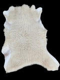 Bark tanned sheepskin 37 x 27 / silky wool and hair