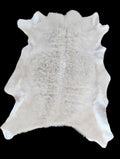 Bark tanned sheepskin 33 x 28 / 1 silky wool hair