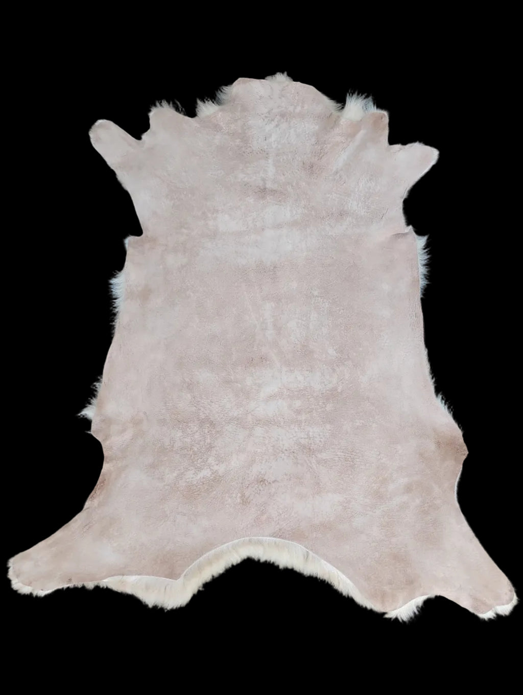 Bark tanned sheepskin 49 x 26 / 1.5 silky wool hair