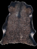 Bark tanned sheepskin 42 x 28 / 1.5  inch fiber