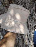 Bucket hat reversible loose fit head circumferance 22.5 inches