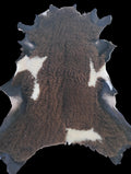 Bark tanned sheepskin 39 x 24 1.5 silky wool