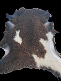 Bark tanned sheepskin 37 x 27 2 inch silky wool