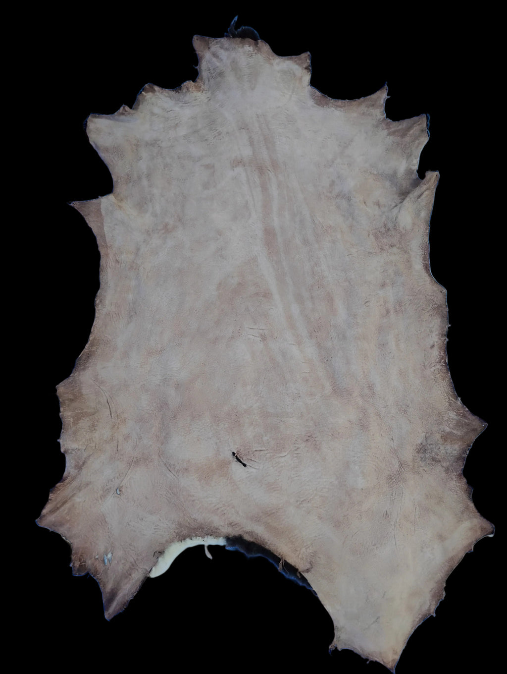 Bark tanned sheepskin 38 x 25 1 inch wool/hair