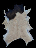 Bark tanned sheepskin 35 x 25 1 inch wool/hair
