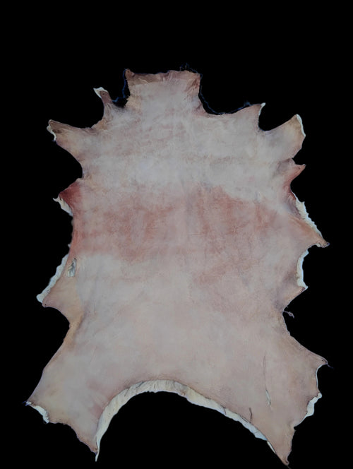 Bark tanned sheepskin 35 x 25 1 inch wool/hair