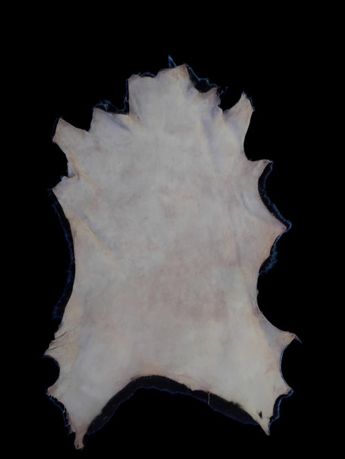 Bark tanned sheepskin 33 x 22 1 inch wool/hair