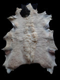 Bark tanned sheepskin 37 x 27 .5 inch wool/hair (Copy)