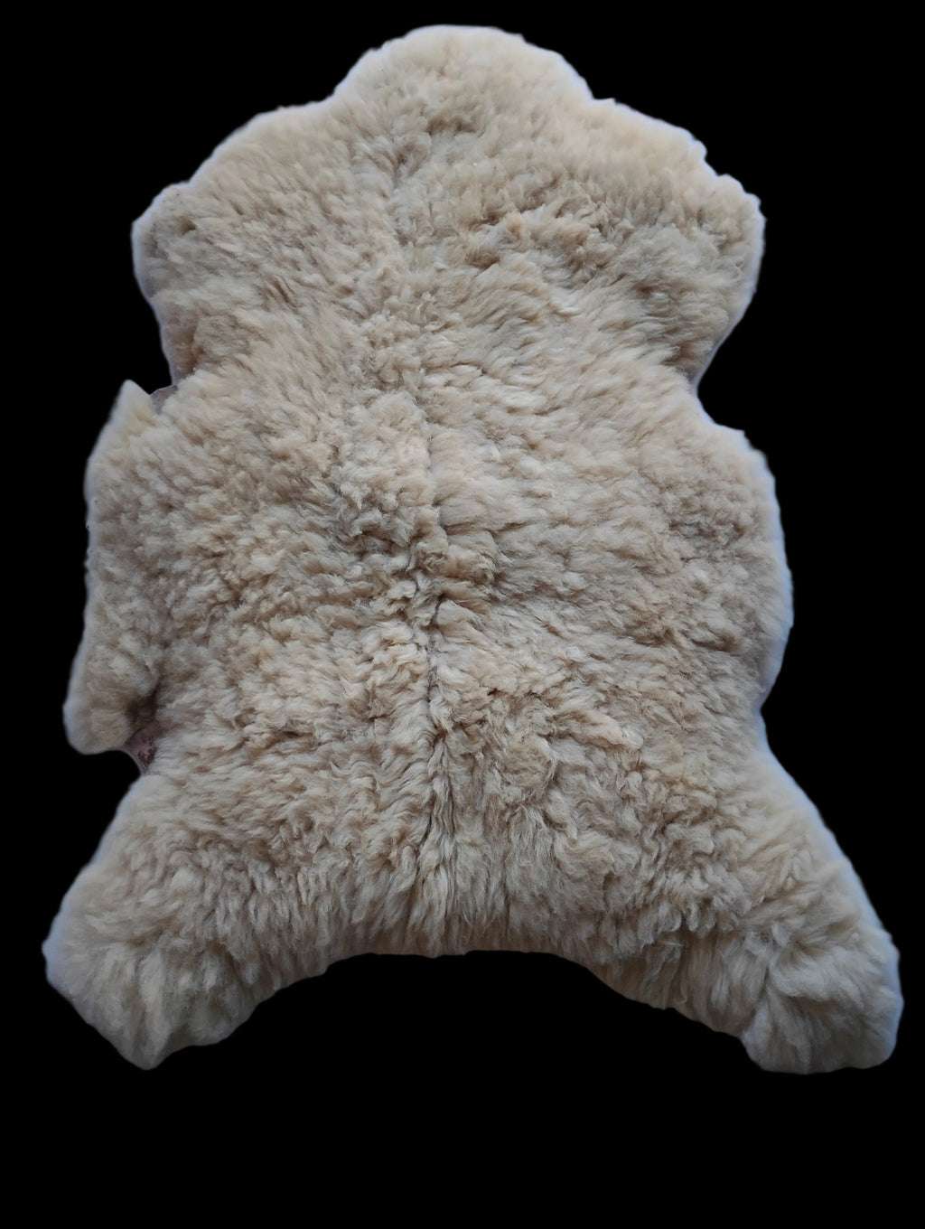 Bark tanned sheepskin 38 x 28 3 inch wool