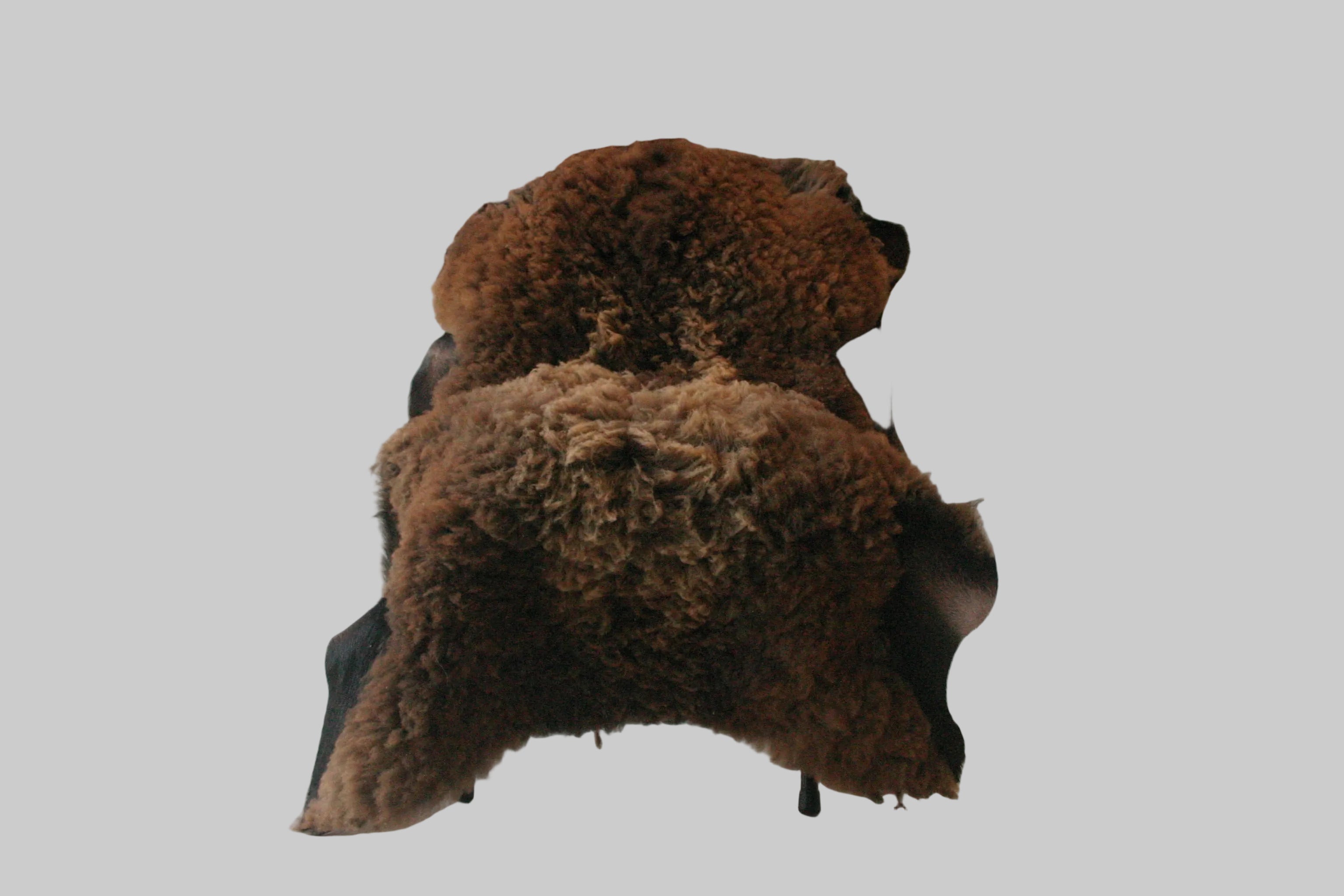 Whole sheepskin 40 x 29 2.5 inch fiber