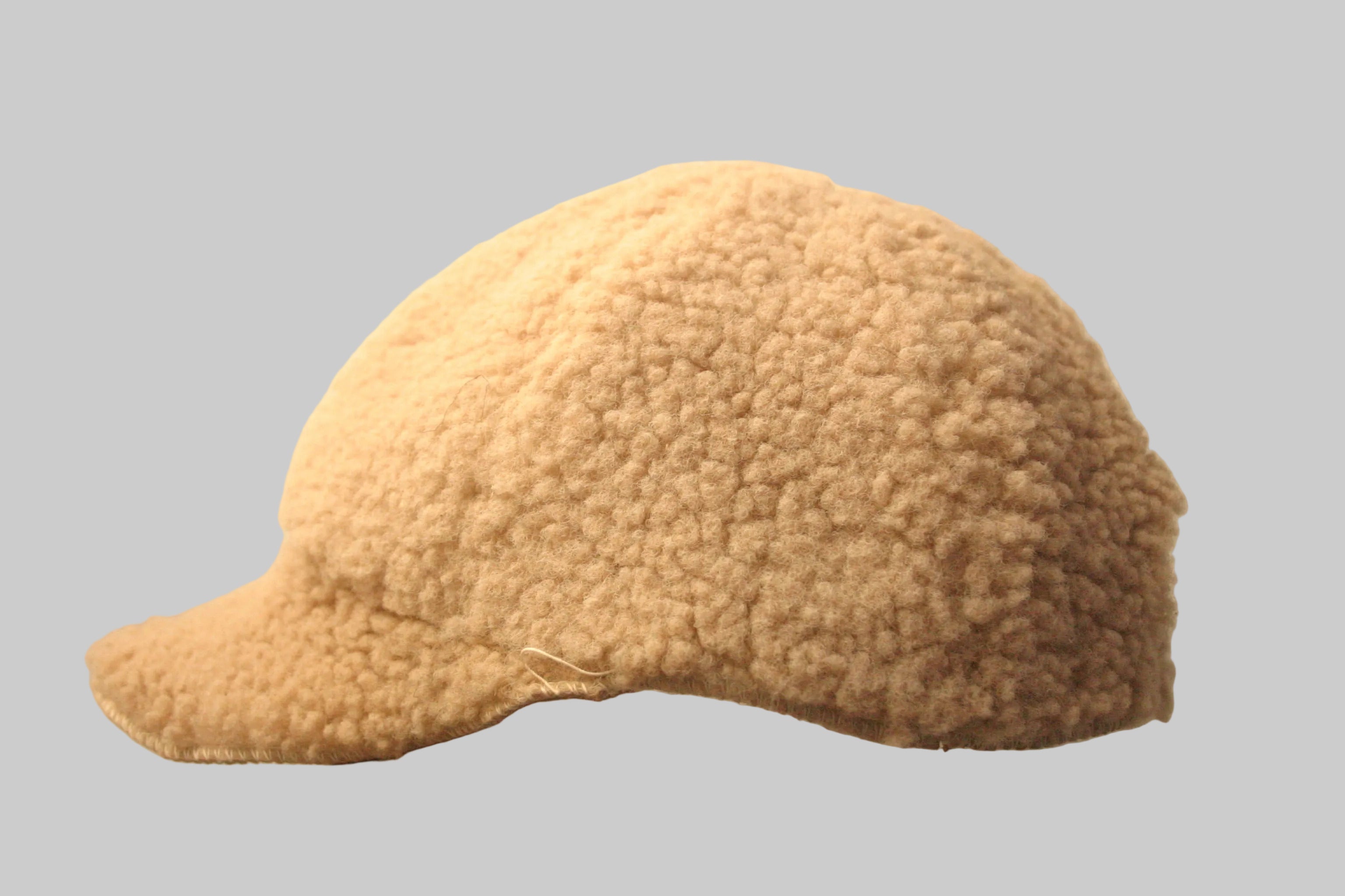 Sheepskin adjustable cap